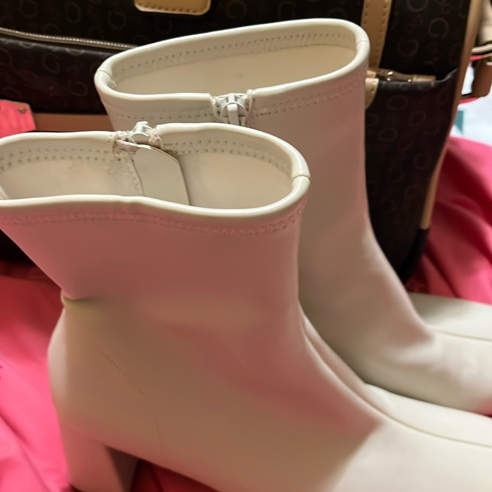 White boots